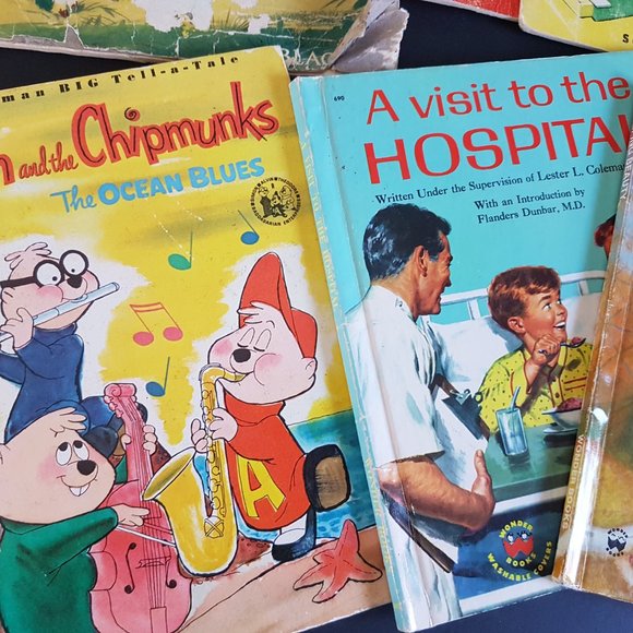 Children's Book Lot Vintage & Antique - Picture 2 of 8